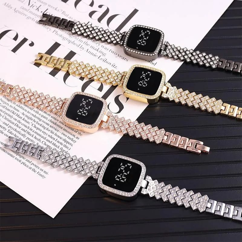 Women's Crystal Bracelet Watch