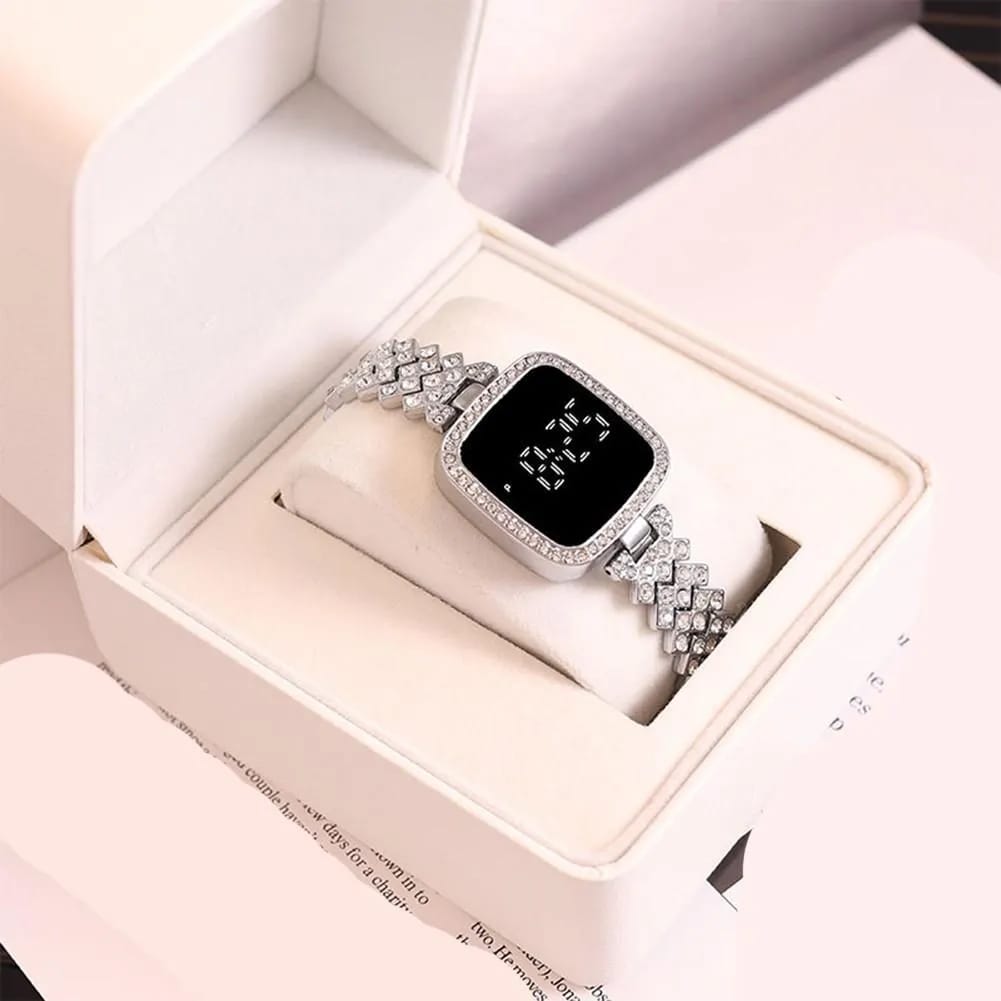 Women's Crystal Bracelet Watch