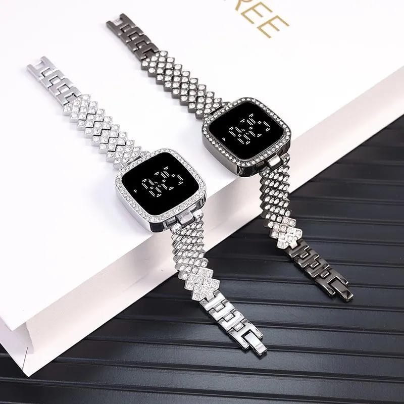 Women's Crystal Bracelet Watch